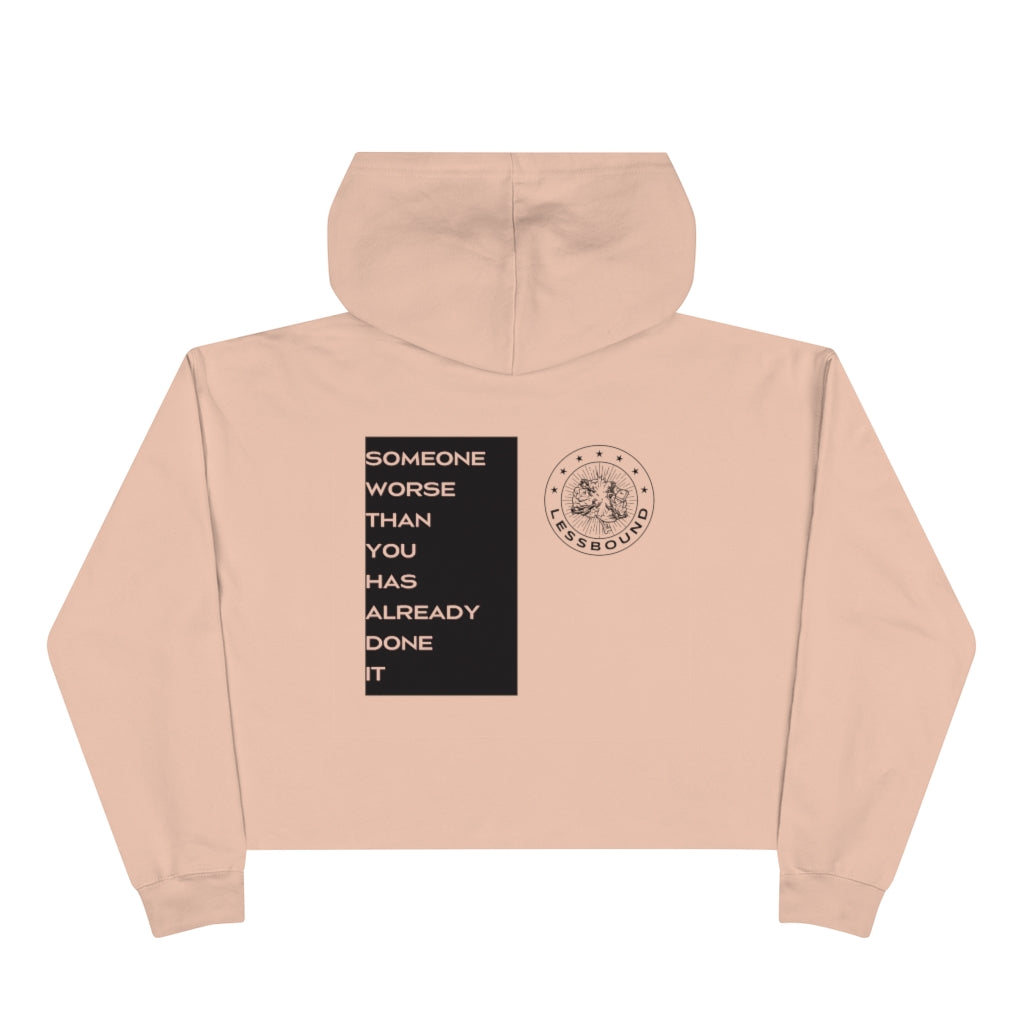 Just Do It Crop Hoodie