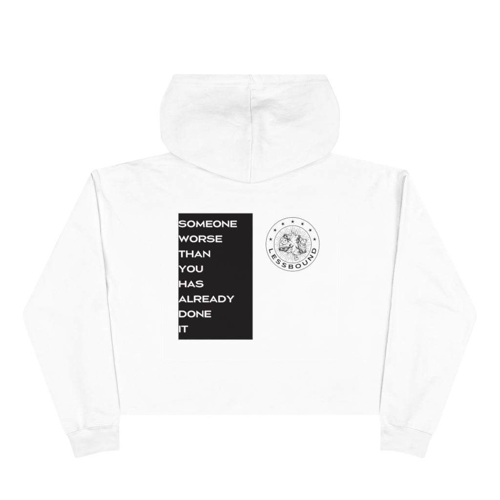 Just Do It Crop Hoodie