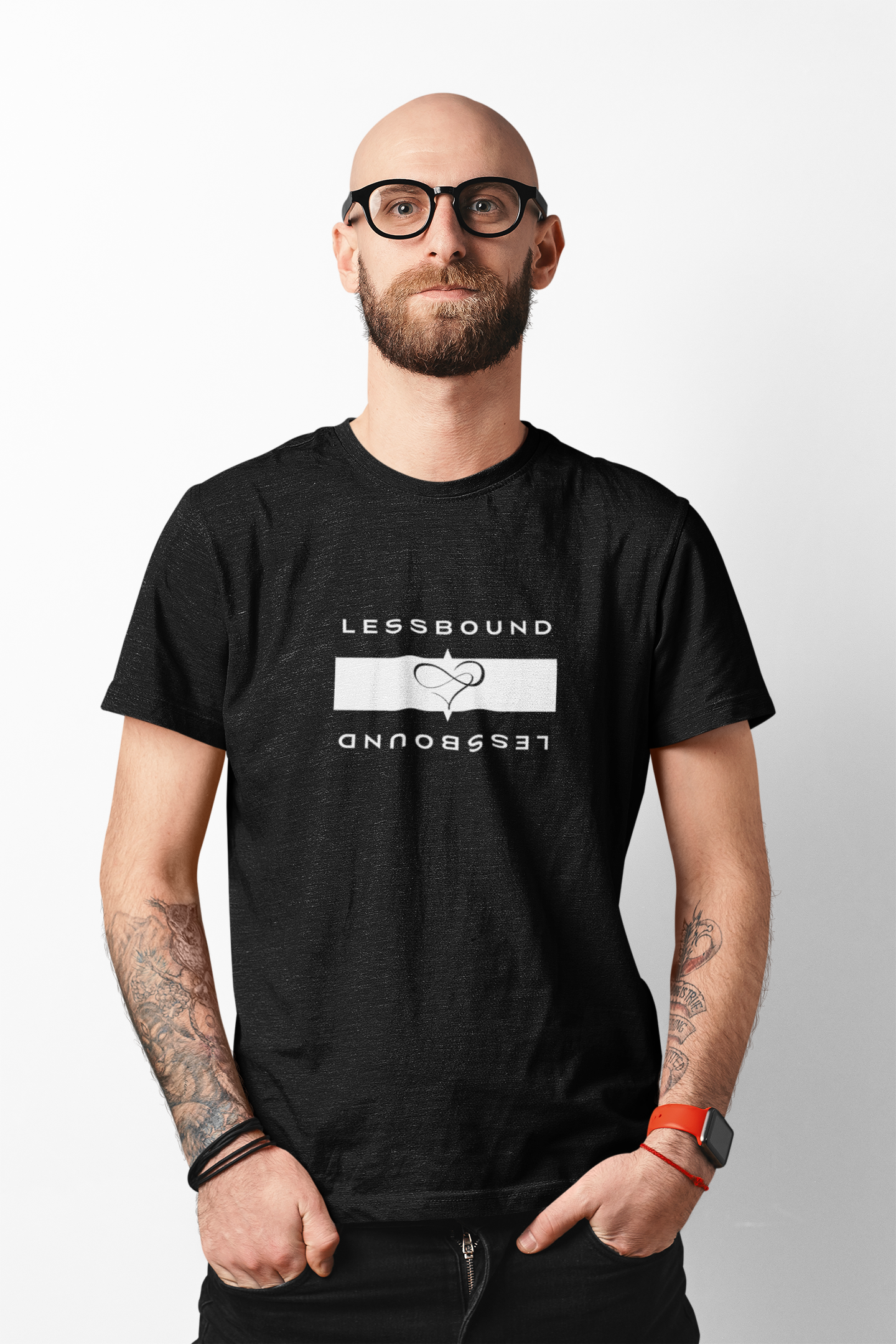 LessBound Infinite Love T-Shirts in all colors