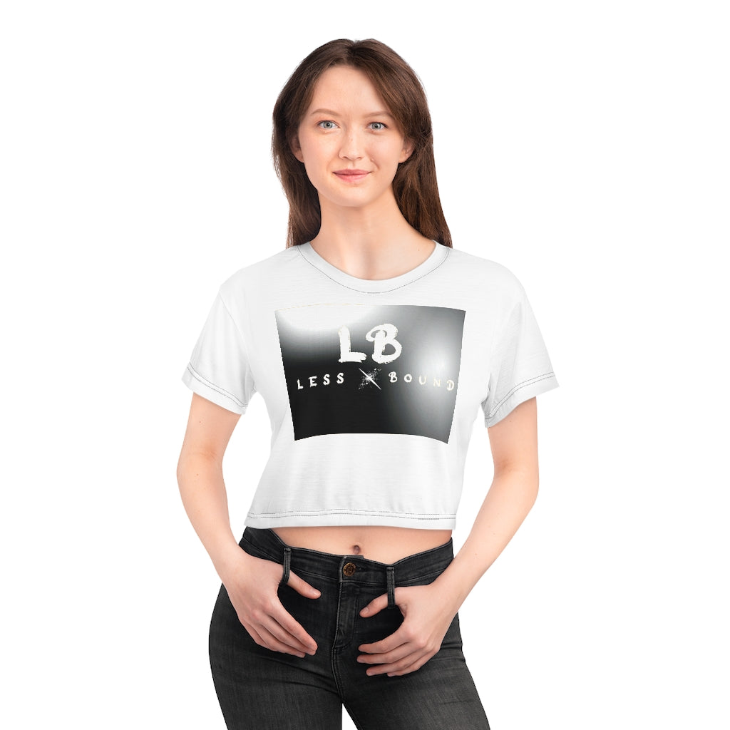 Bright Future Crop Top -Black