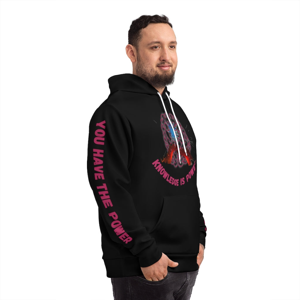 Knowledge is Power Hoodie - Black