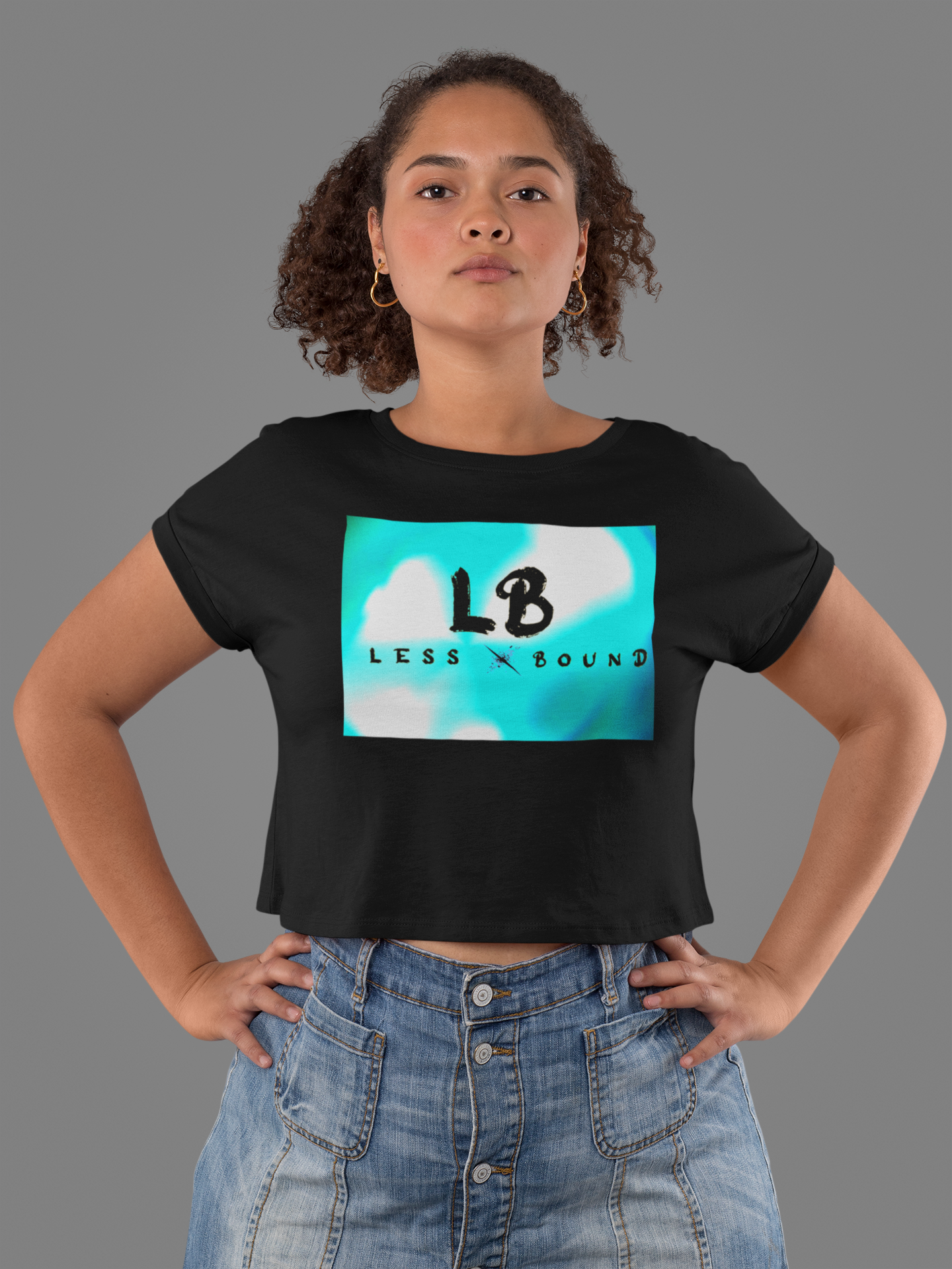 Bright Future Crop Top - Turquoise