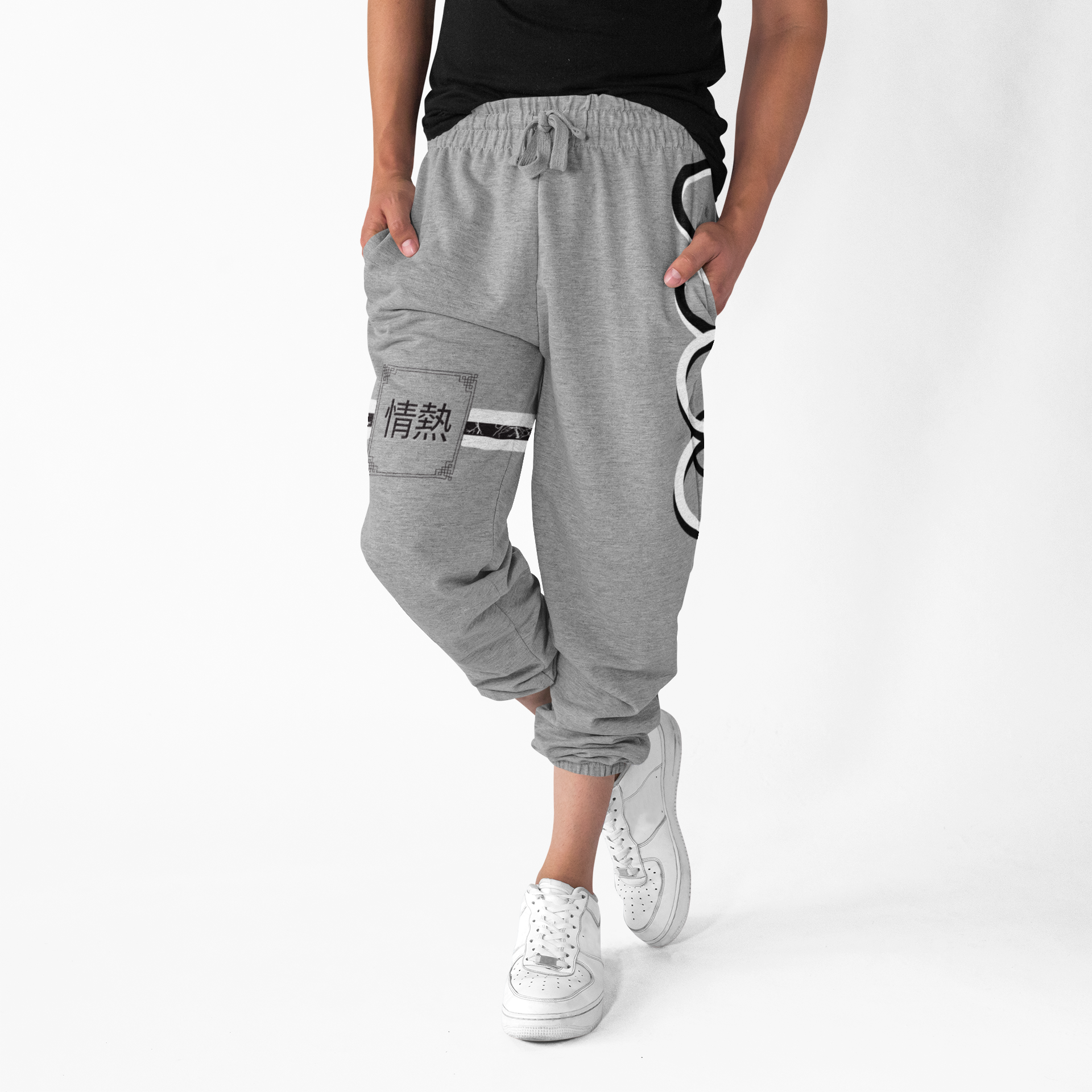 *PASSION* The Jogger Pants (Grey)